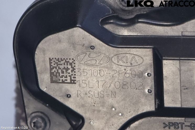 Kia SPORTAGE (QL) 16-21 Injspjällhus