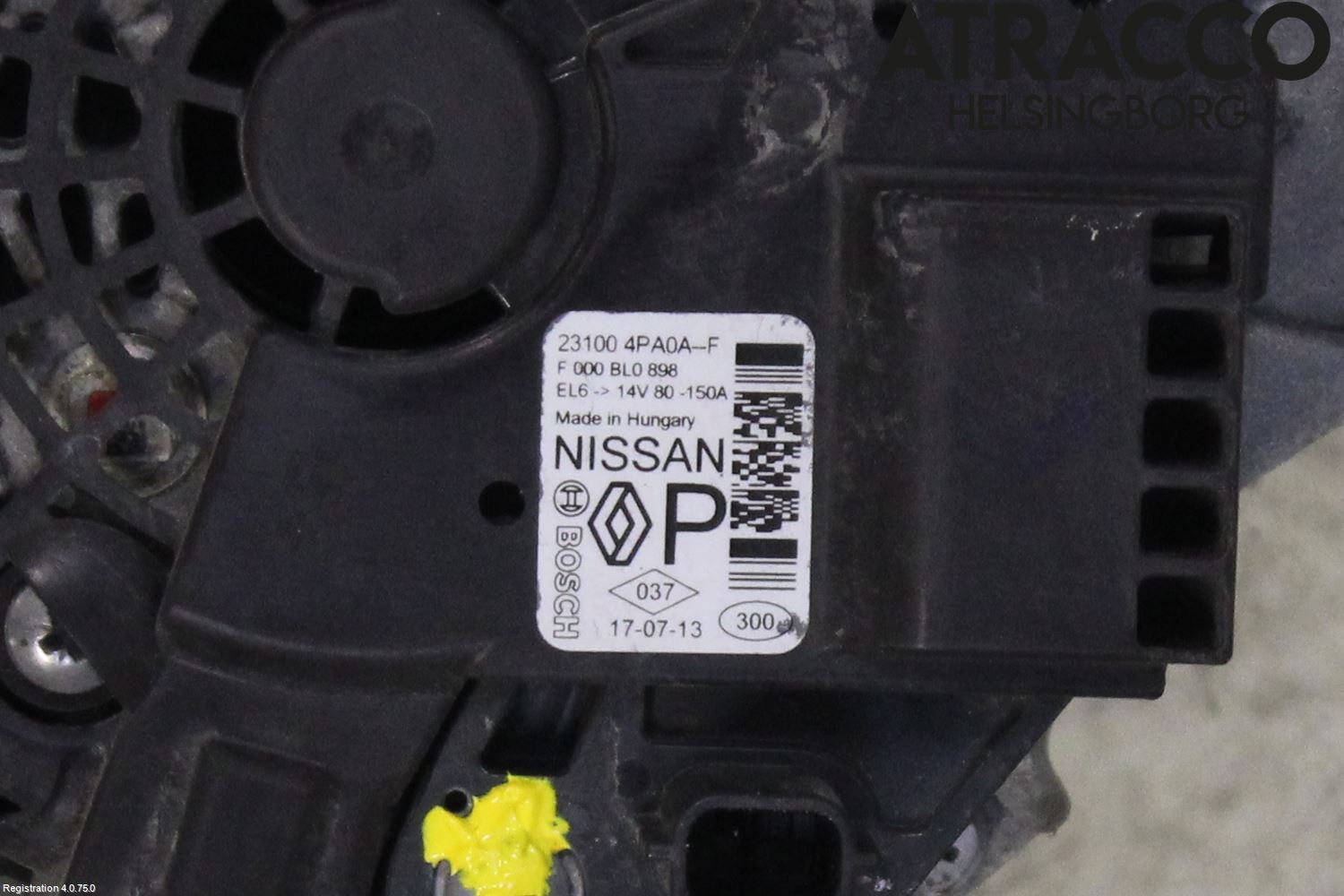 Nissan X-TRAIL 14-21 Generator