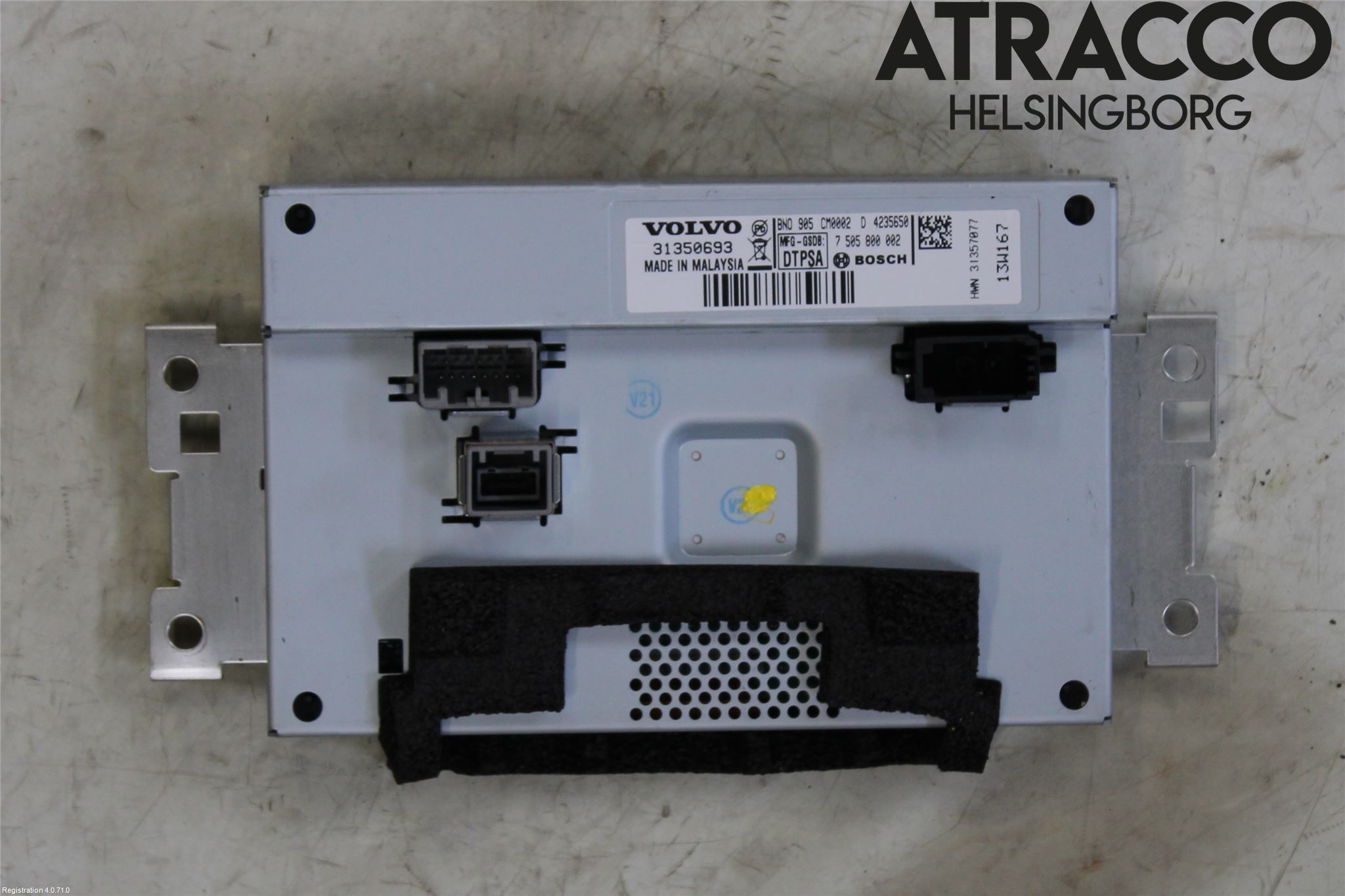 Volvo V60 14-18 Multifunktionsdisplay