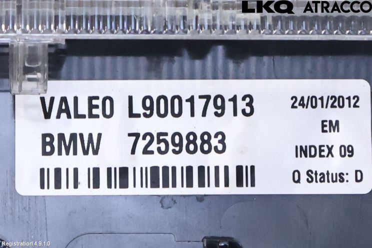BMW 3 F30/F31/F80 12-19 Bromsljus Bakruta