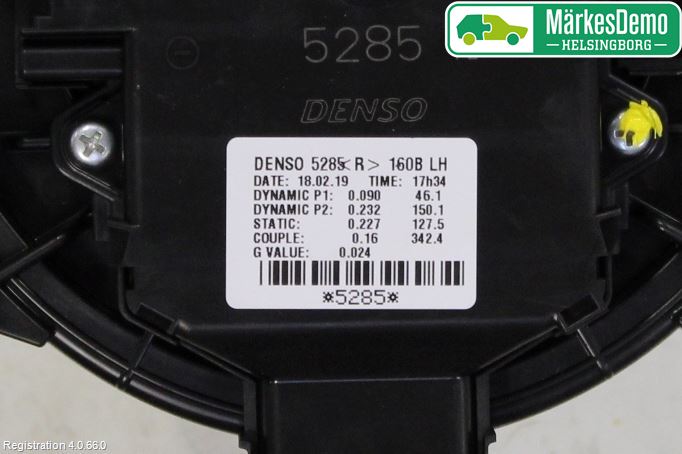 Toyota COROLLA 19- Värmefläkt