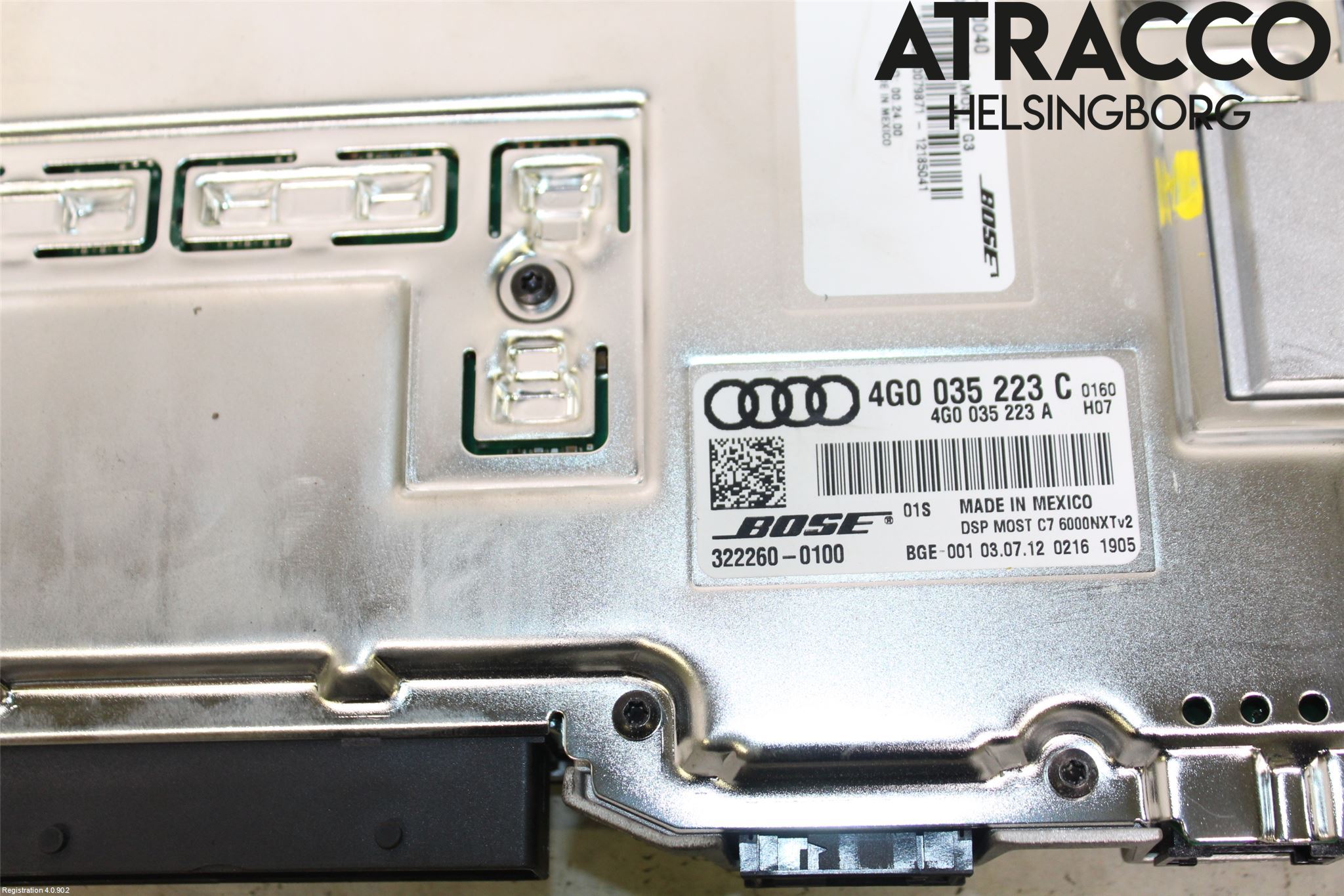 Audi A6 ALLROAD 12-18 Radio-Stereo Förstärkare