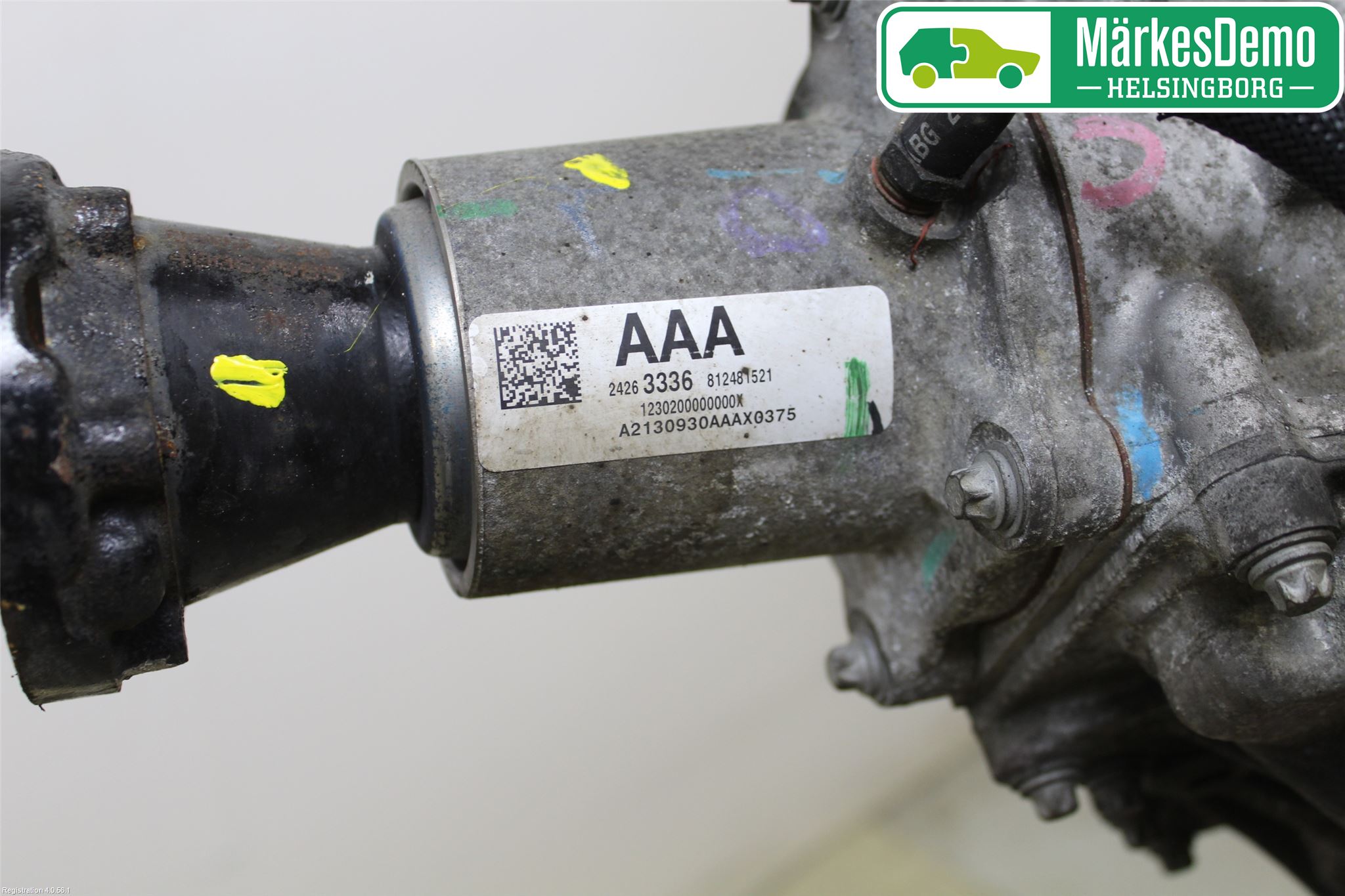 Chevrolet TRAX Framvagn Diffrential