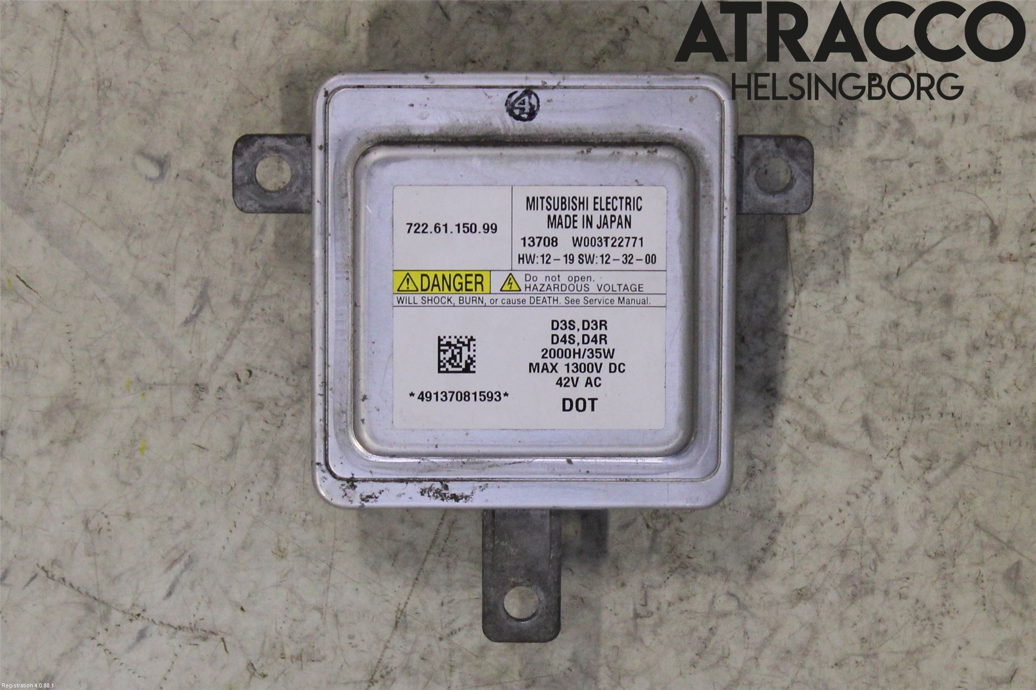 Volvo V40 12-19 Styrenhet Strålkastare