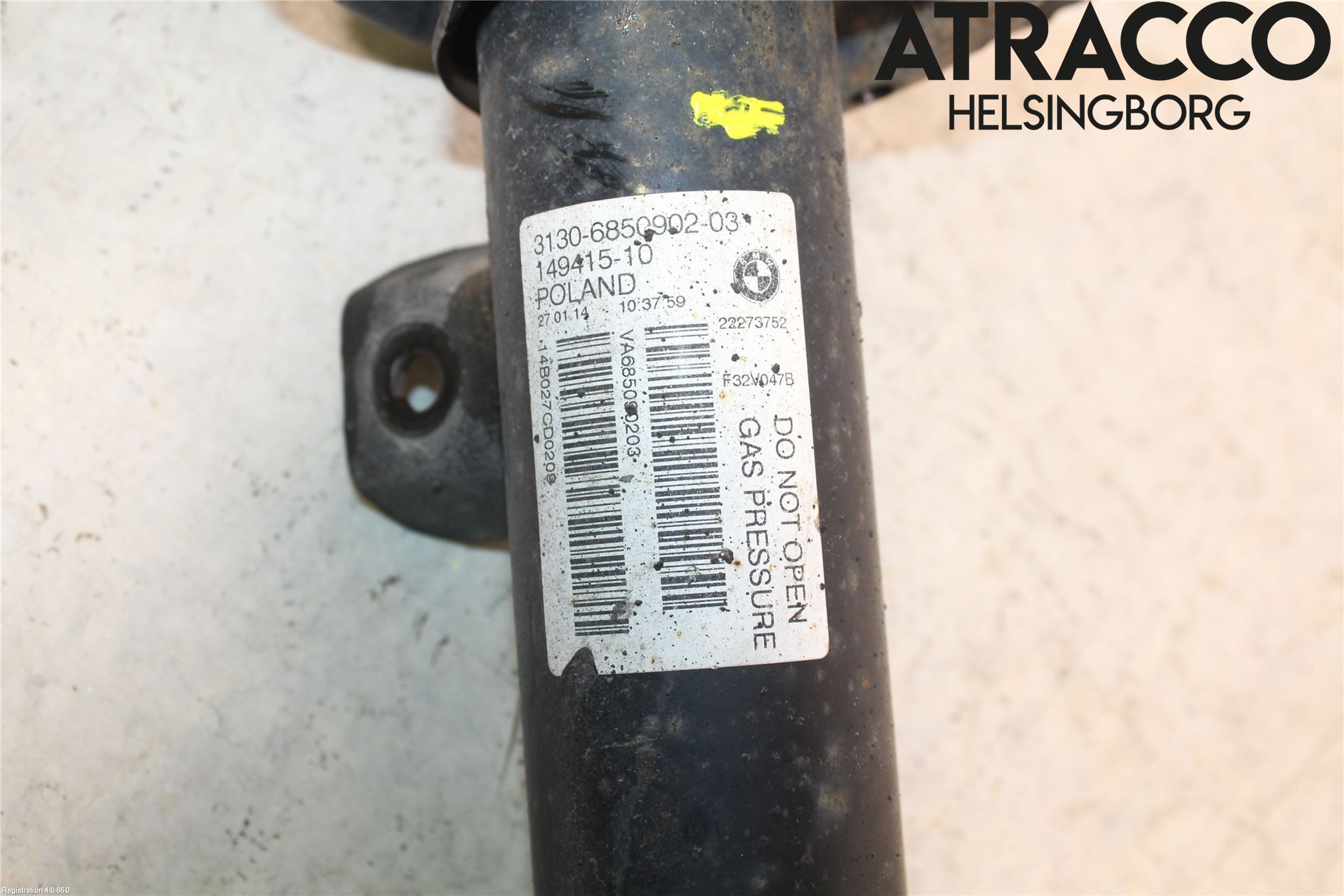 BMW 4 F32/F33/F82/F83 13-20 Fjäderben Fram Höger