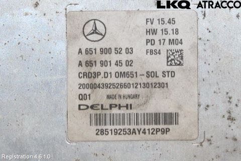 Mercedes-Benz MB C-KLASS (W205) 14-21 Styrenhet Inspump Diesel