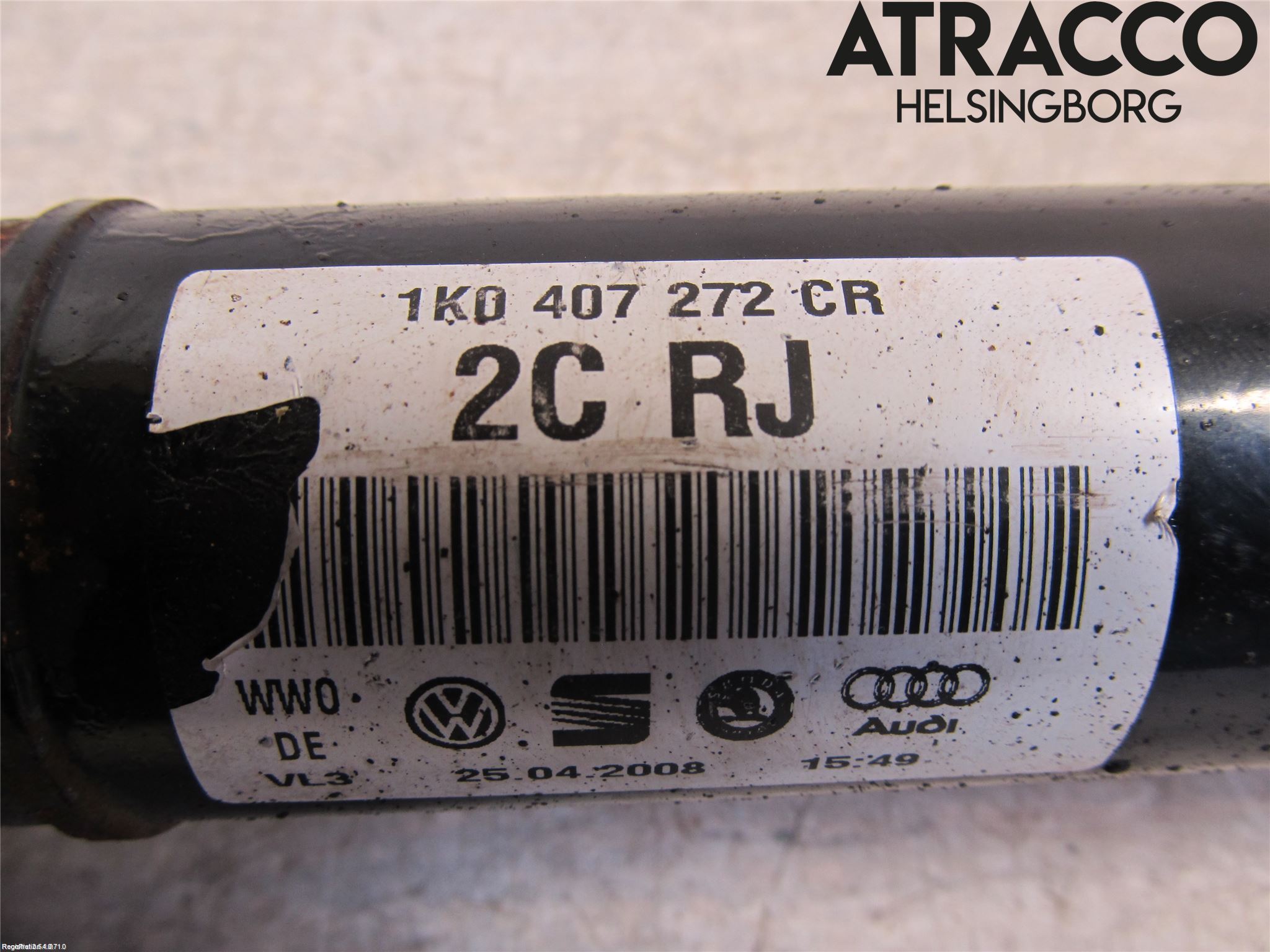 Volkswagen VW PASSAT 05-11 Drivaxel Fram Höger
