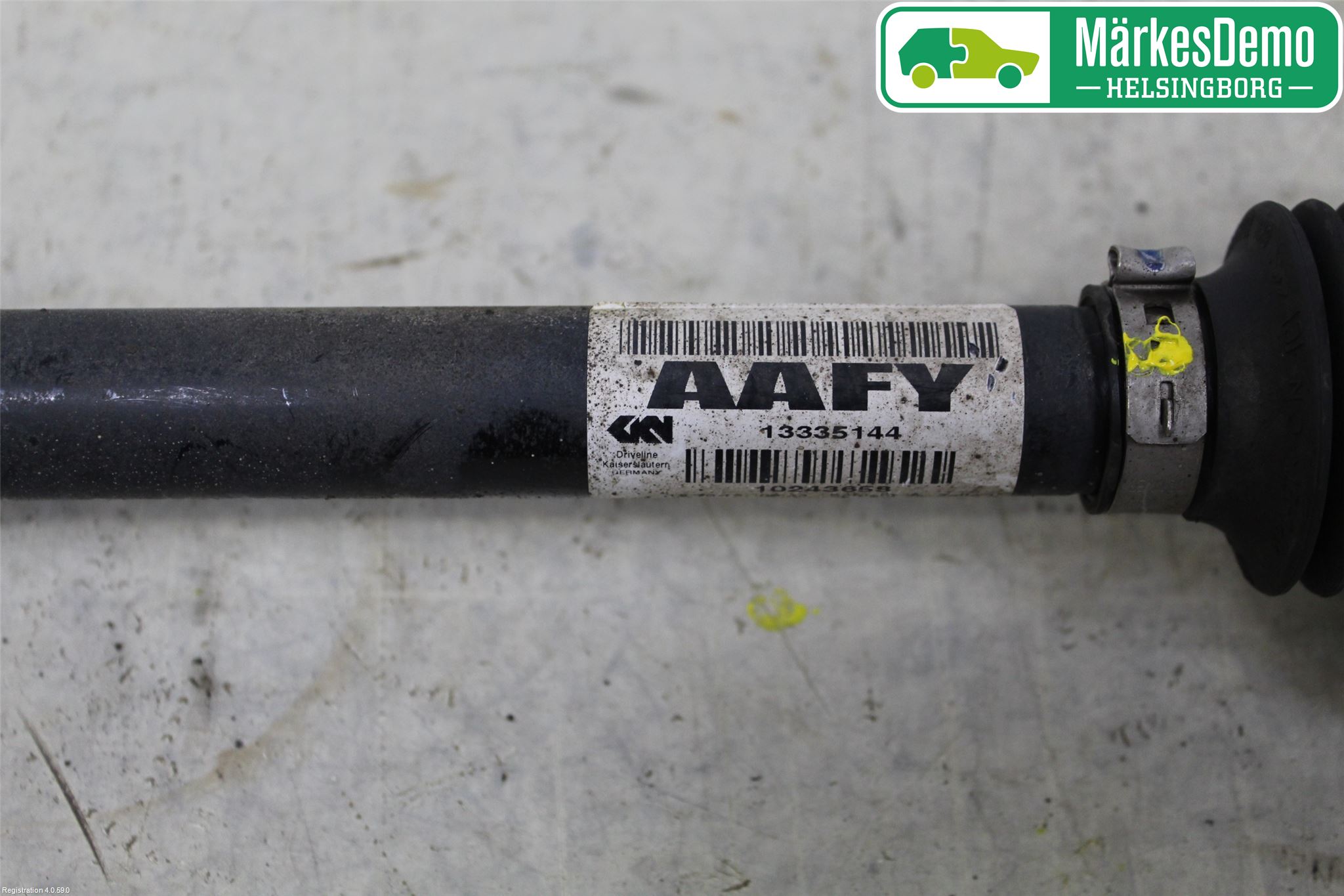 Opel ASTRA J 10-15 Drivaxel Fram Höger
