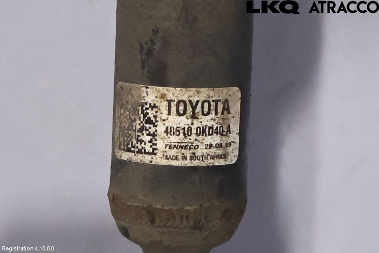 Toyota HILUX 16- Fjäderben Fram Vänster