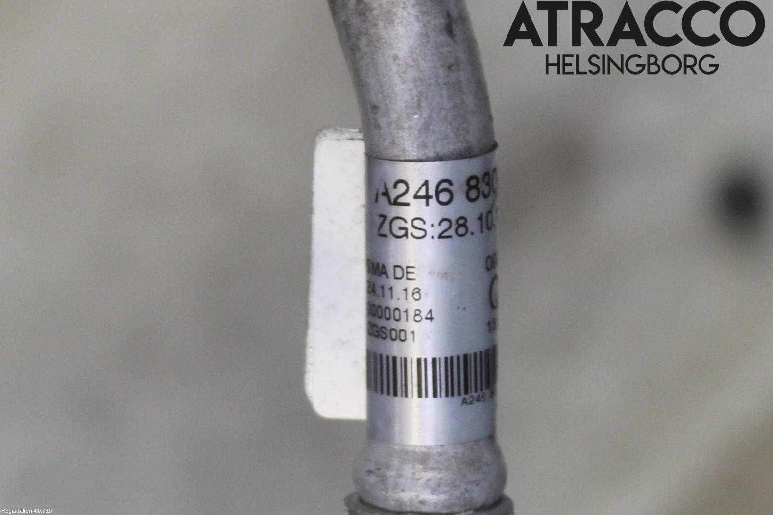 Mercedes-Benz MB CLA-KLASS (C117/X117) 13-19 Ac Slang-Rör