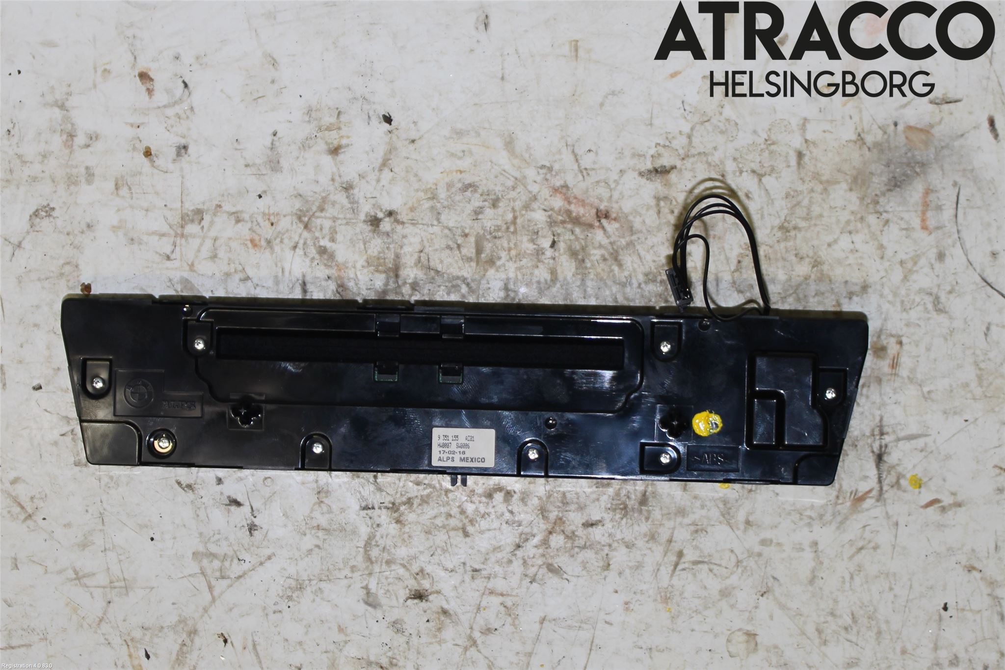 BMW X3 F25 10-17 Cd Radio - Multimediapanel