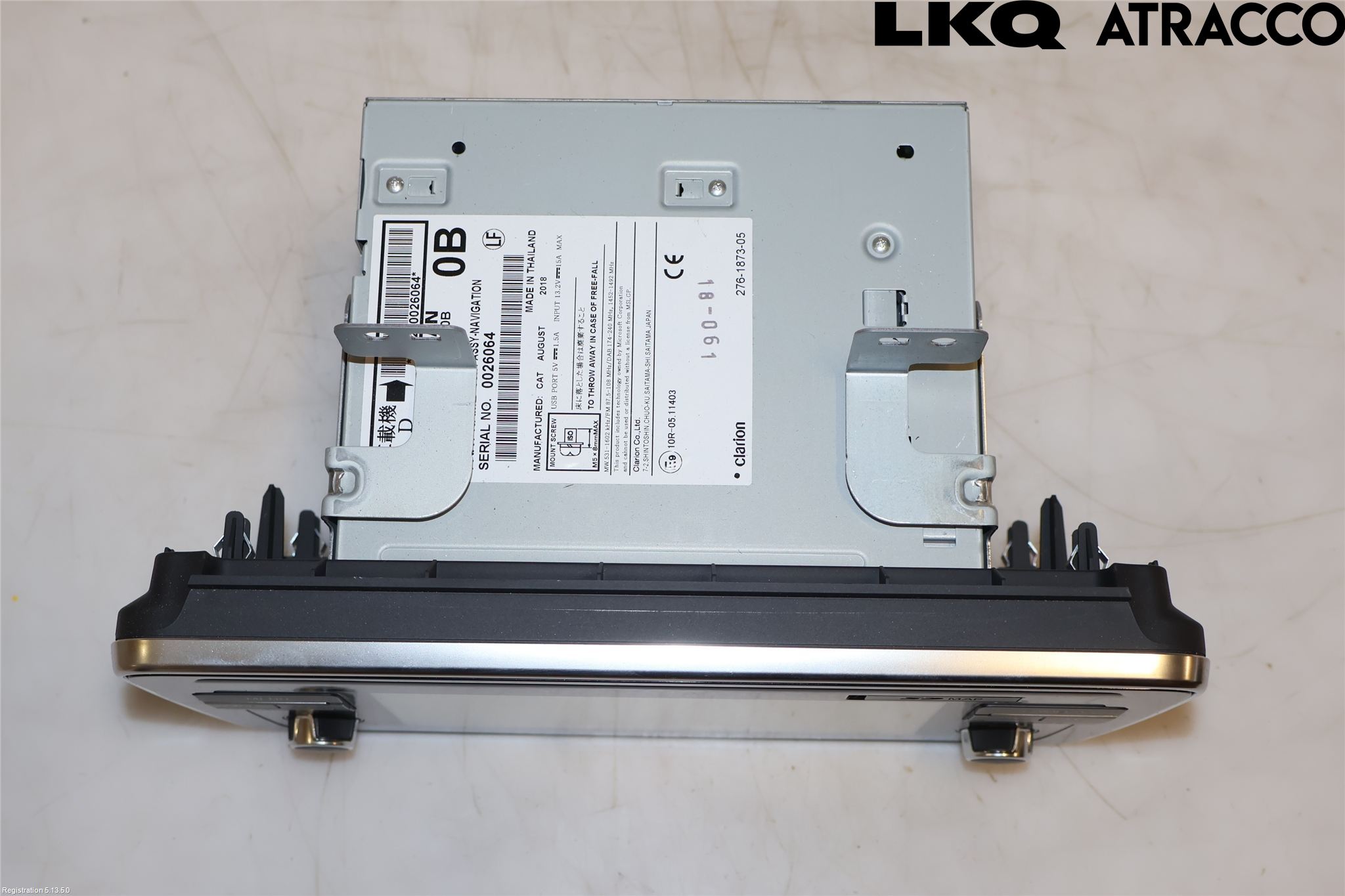 Nissan LEAF 18- Cd Radio - Multimediapanel