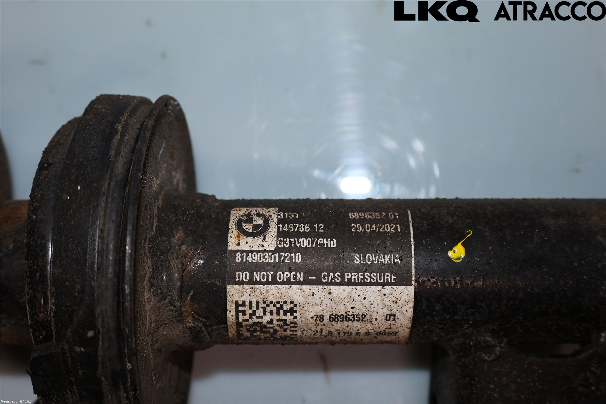 BMW 5 G30/G31/F90 17-23 Fjäderben Fram Höger