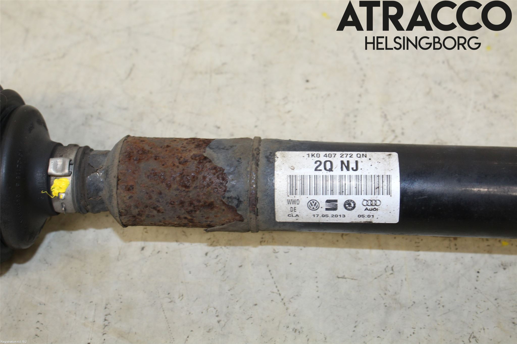 Volkswagen VW GOLF / E-GOLF VII 13-20 Drivaxel Fram Höger