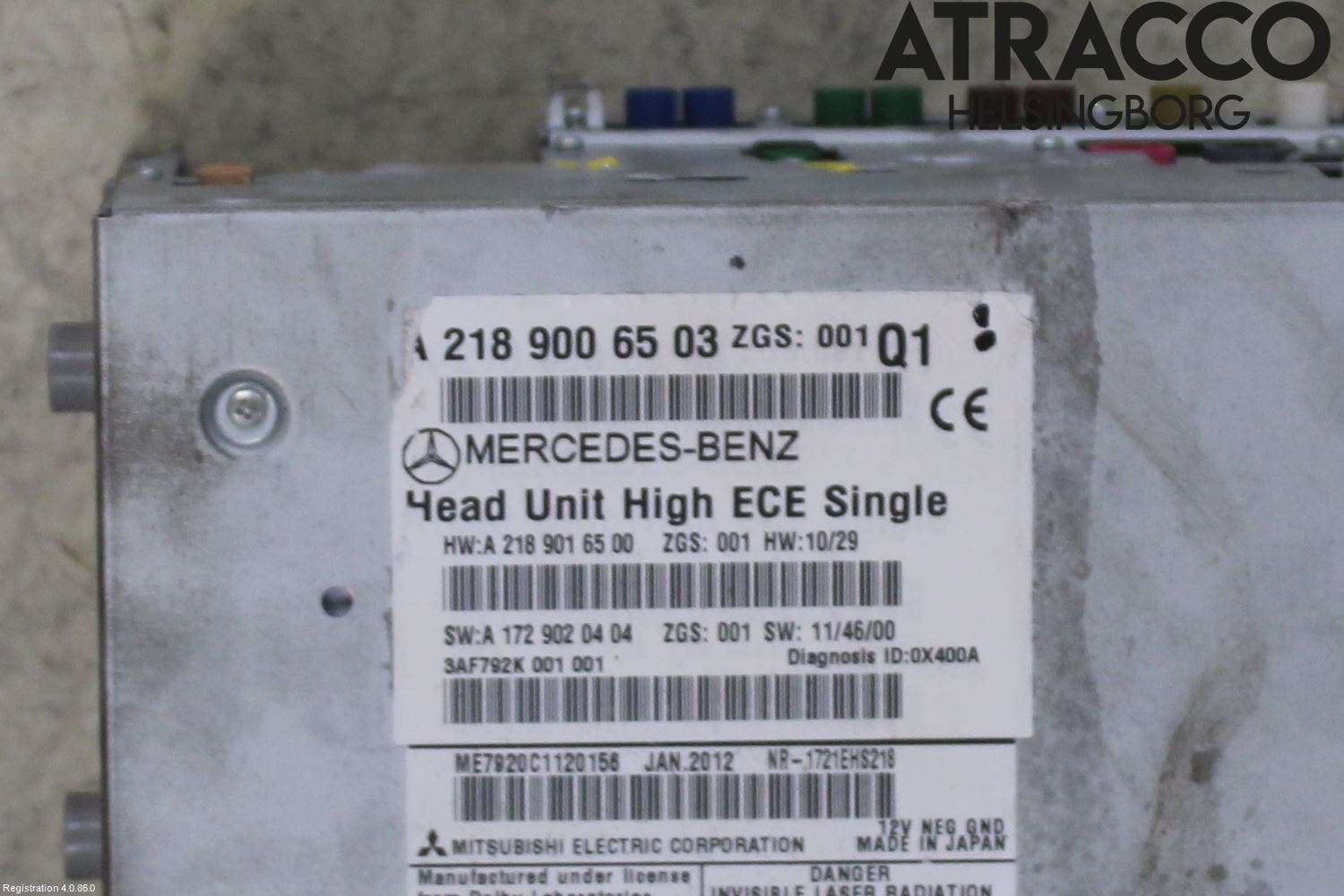 Mercedes-Benz MB CLS (C218/X218) 11-17 Cd Radio - Multimediapanel