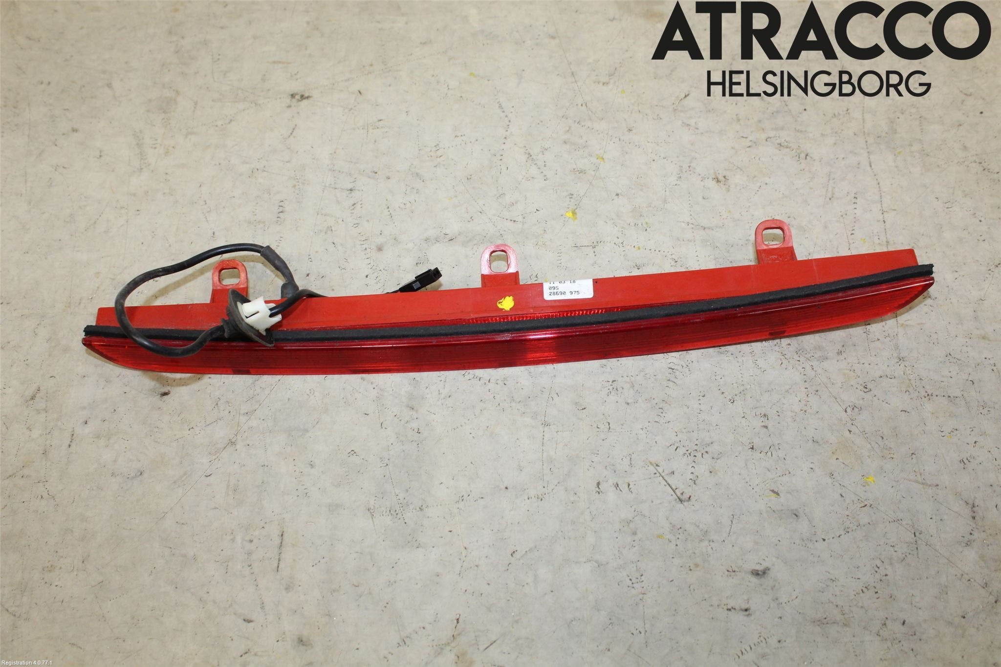 Audi A6/S6 4G 11-18 Bromsljus Bakruta