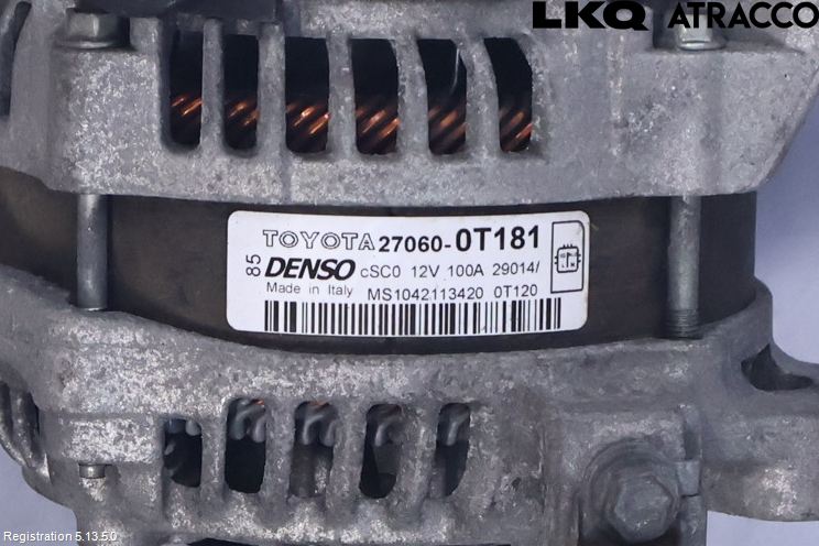 Toyota AVENSIS 09-15 Generator