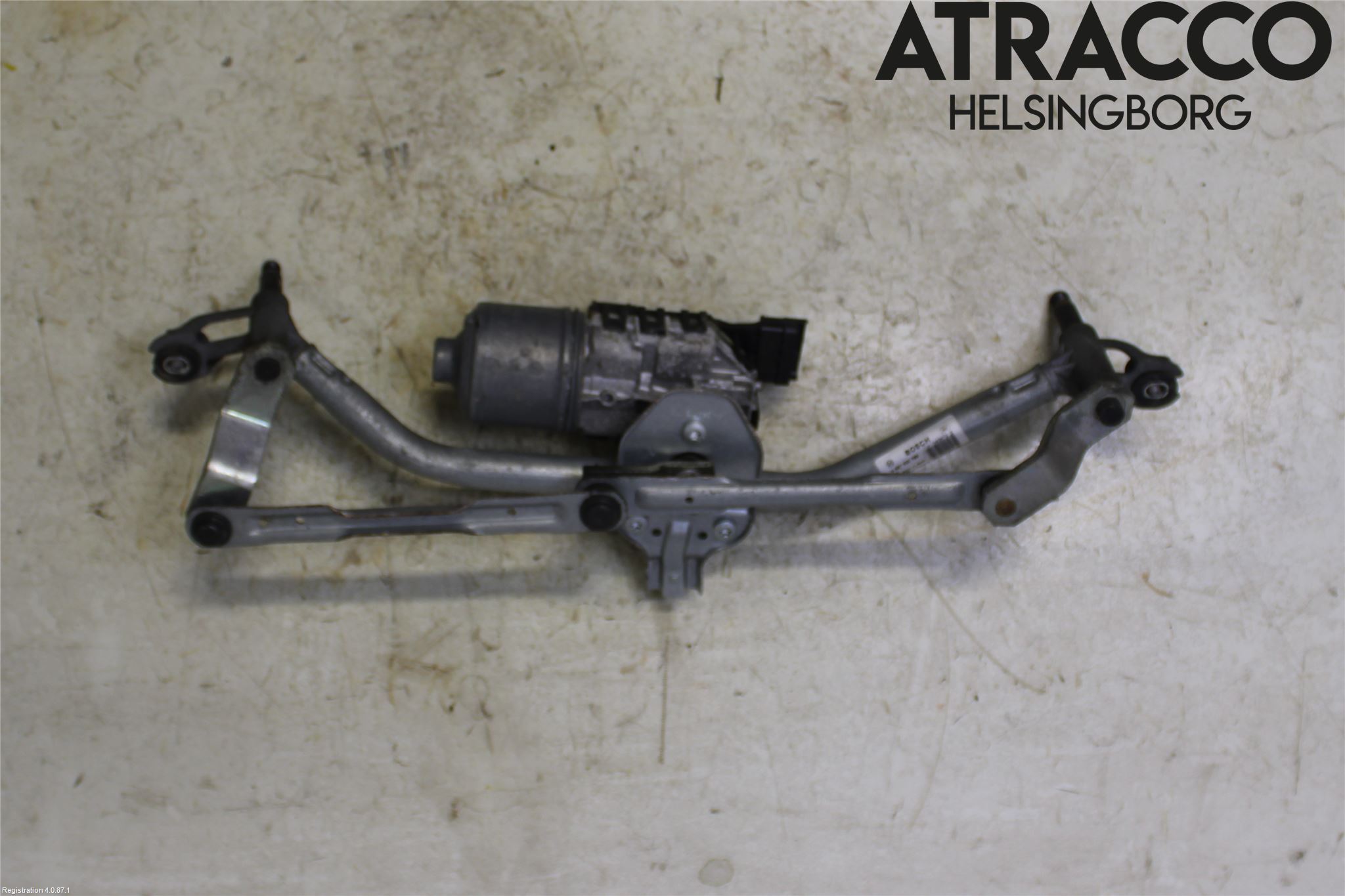 Peugeot 207 Torkarmekanism Vindruta