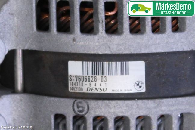 BMW 6 F12/F13 10-18 Generator