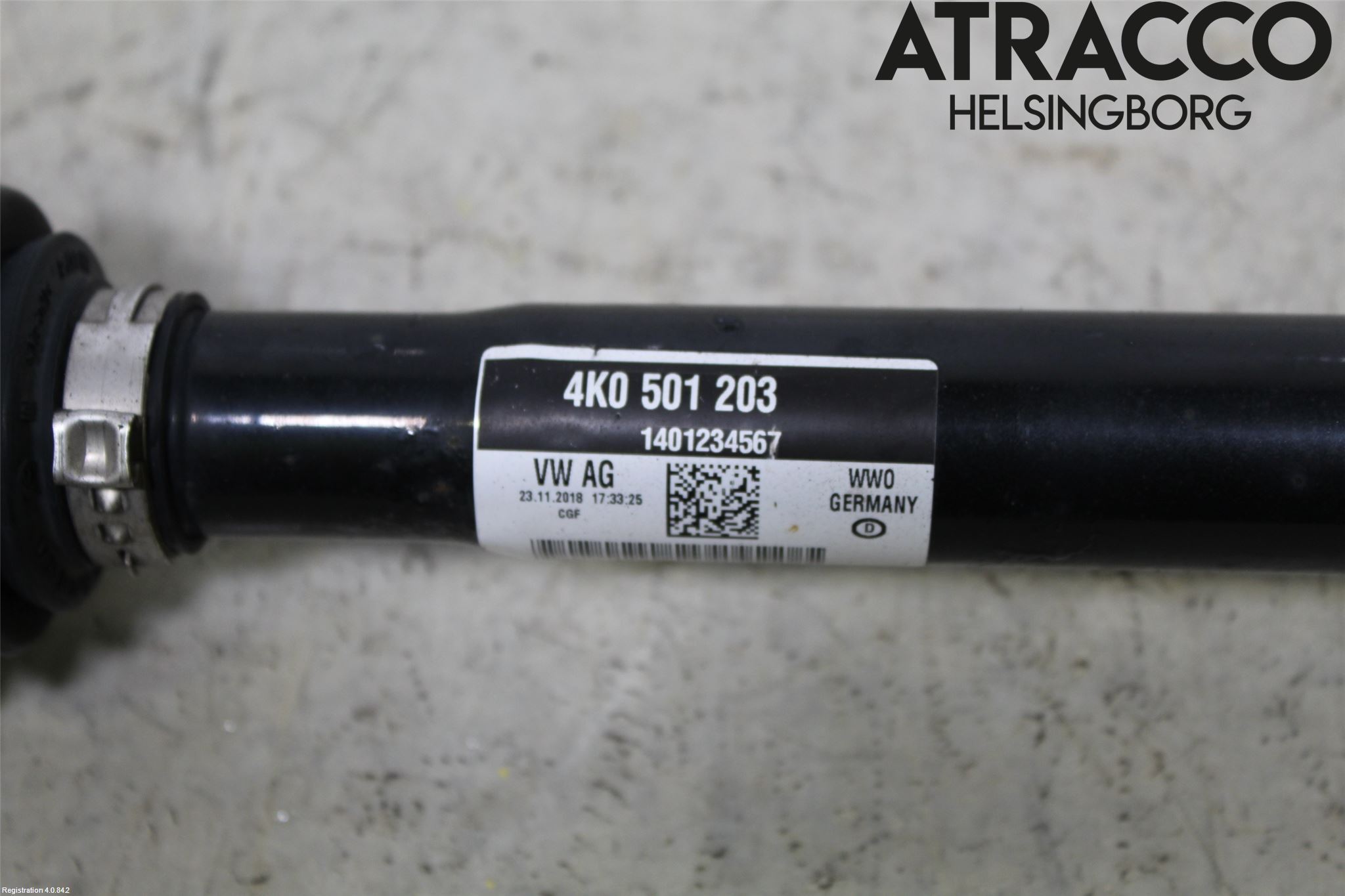 Audi A6 F2/C8 19- Drivaxel Bak Vänster