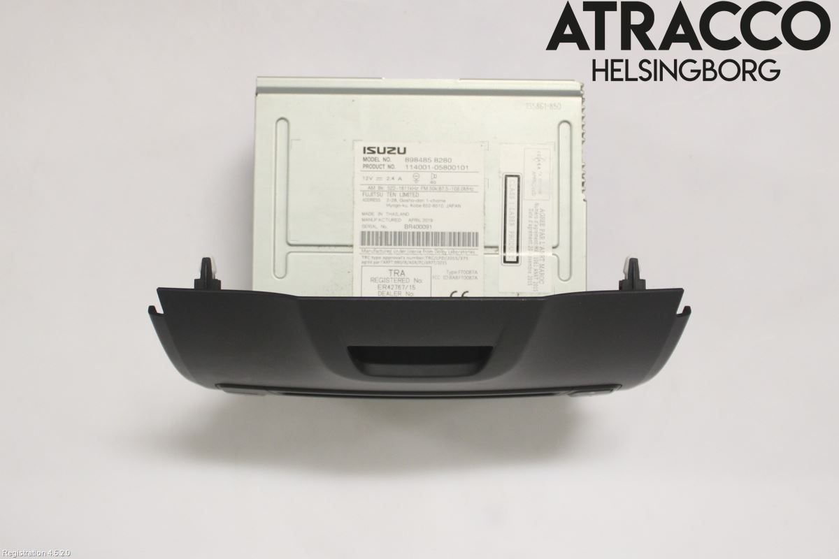Isuzu D-MAX Cd Radio - Multimediapanel