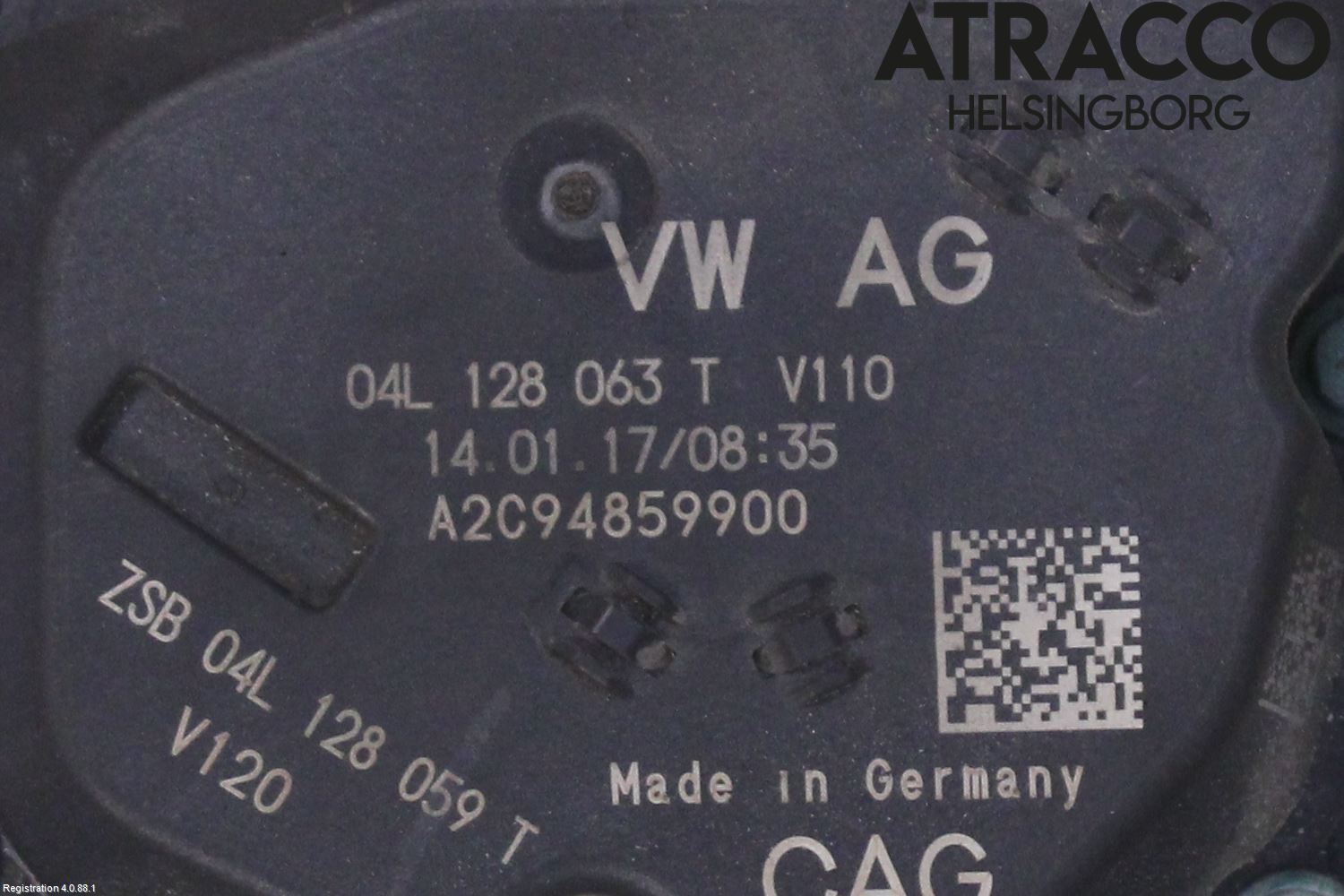 Audi A4/S4 B9 16-19 Injspjällhus