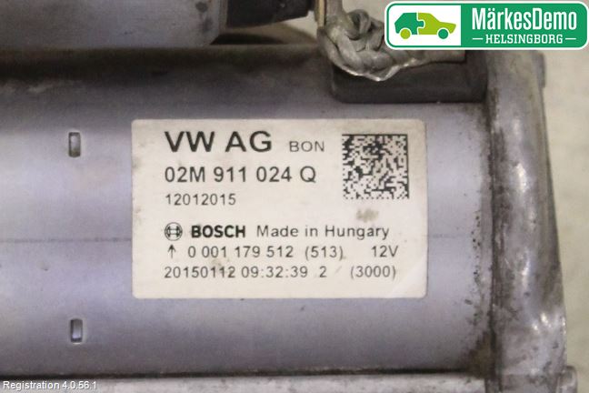 Skoda OCTAVIA (5E) 13-20 Startmotor