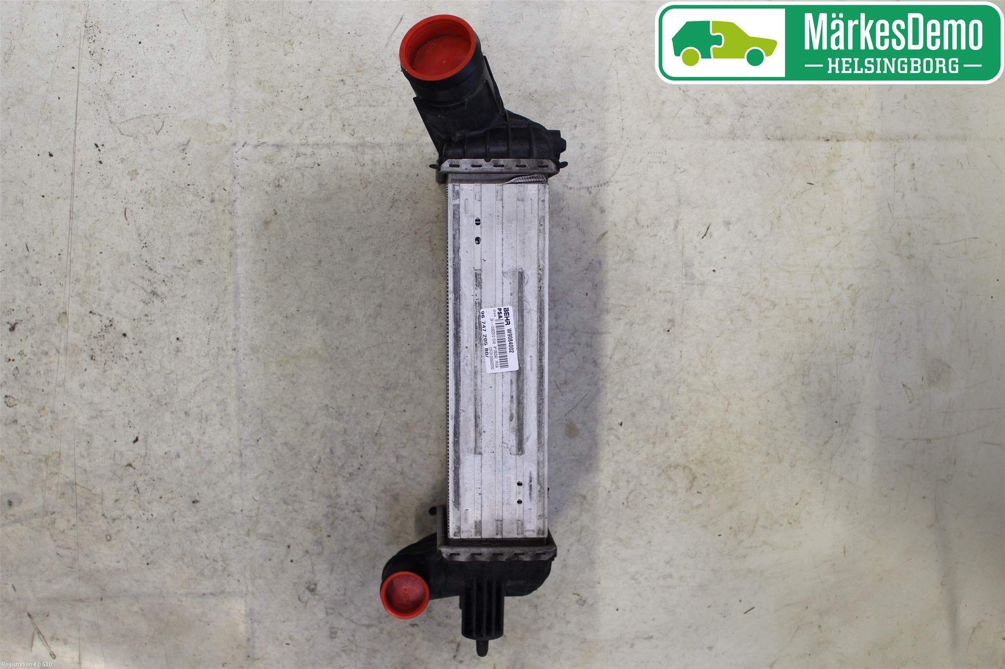 Citroen DS4 Laddluft-Intercooler Kyl