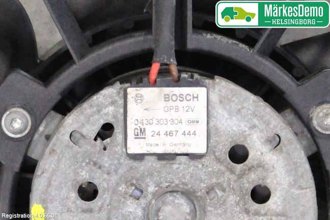 Opel ASTRA H 04-12 Kylfläkt El