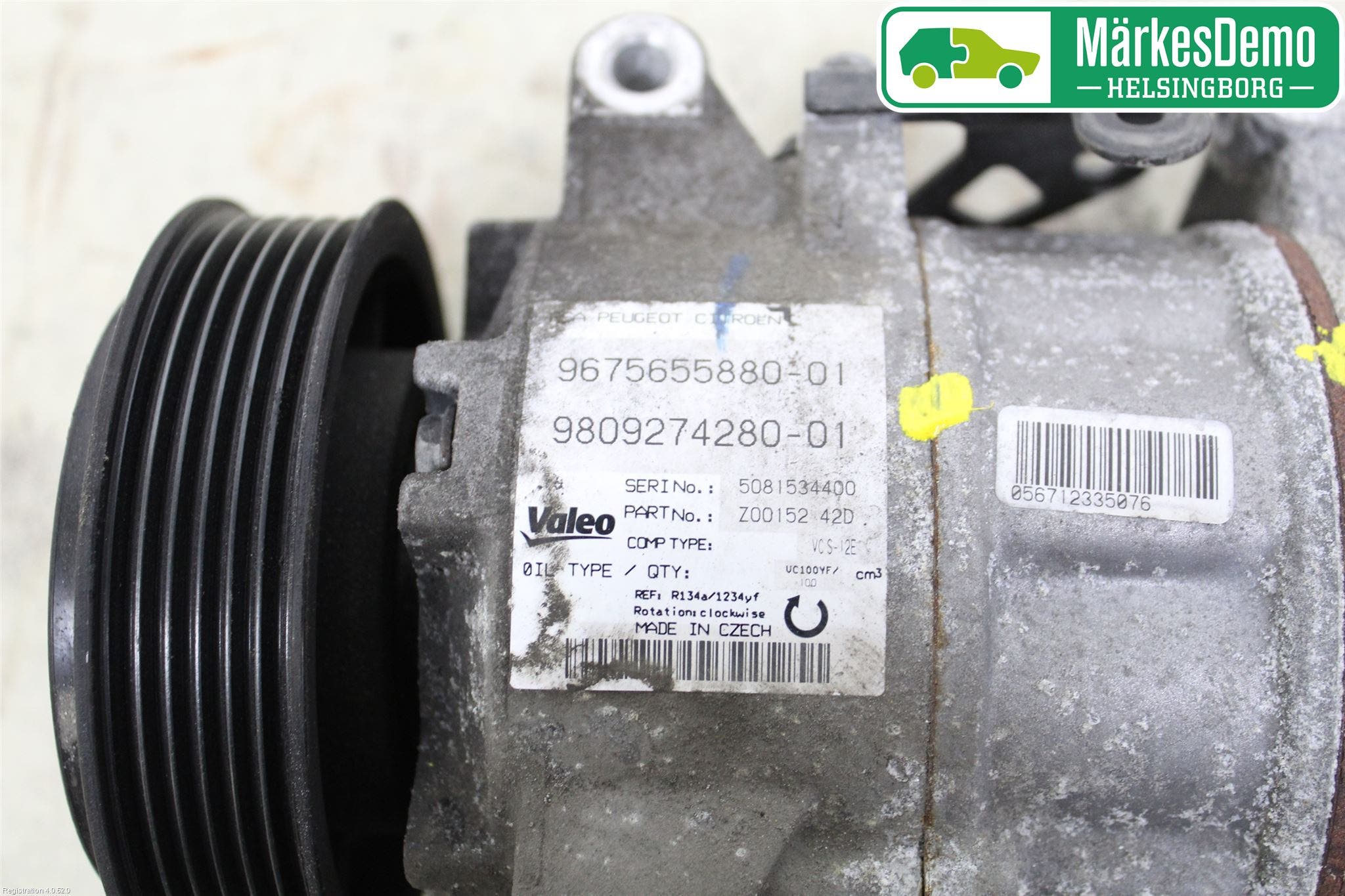 Peugeot 308 14-21 Ac Kompressor