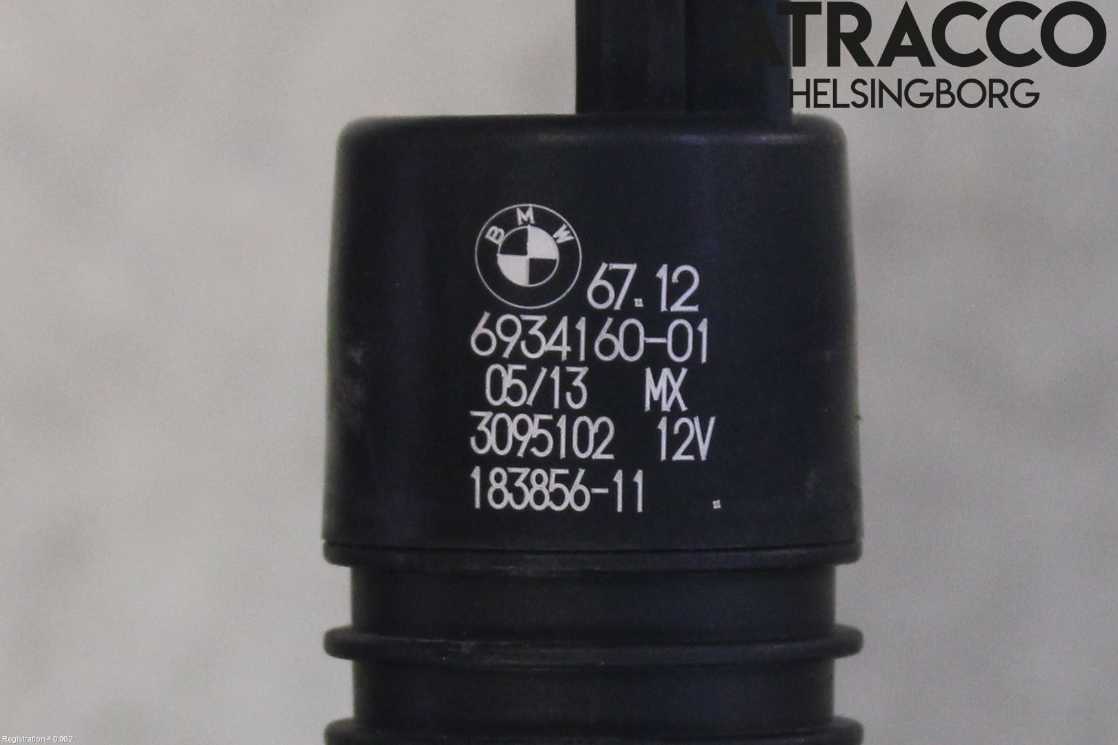BMW X5 E70 07-13 Spolarpump Vindruta