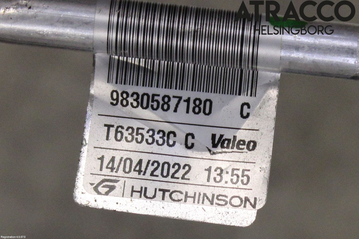 Peugeot 208/E-208 20- Ac Slang-Rör