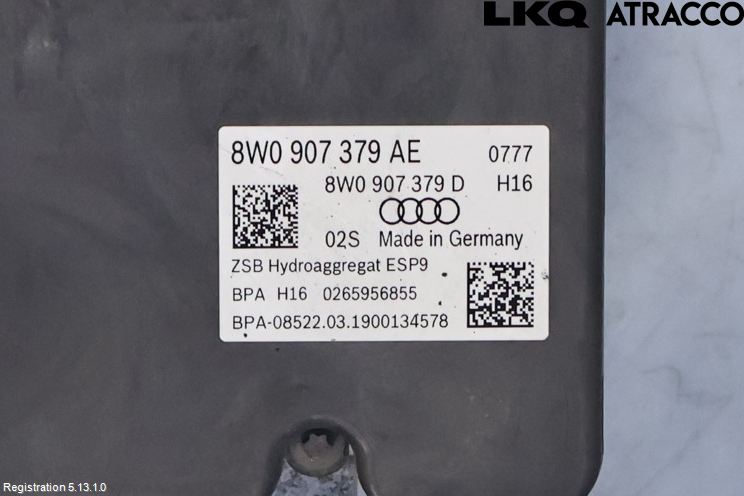 Audi A4 ALLROAD 17- Abs Hydraulaggregat