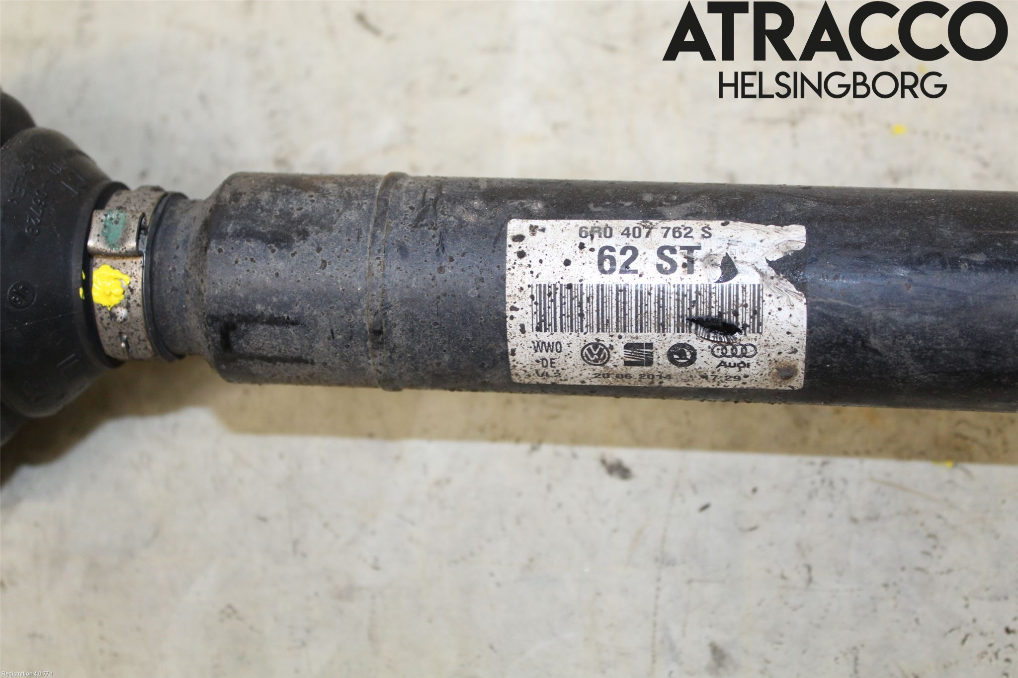 Skoda RAPID Drivaxel Fram Höger