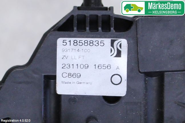 Fiat PUNTO EVO 10-12 Centrallåsmotor Vänster