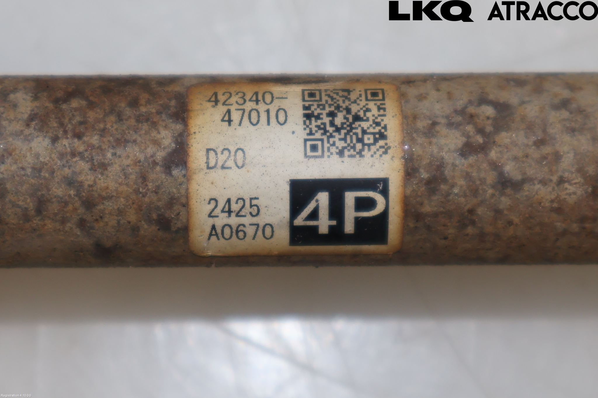 Toyota YARIS CROSS XP21 21- Drivaxel Bak Höger