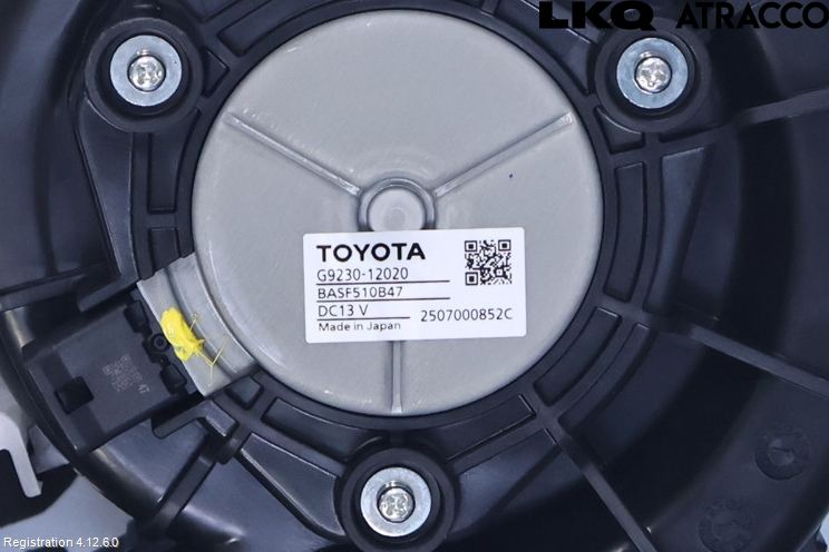 Toyota C-HR 24- Kylfläkt El