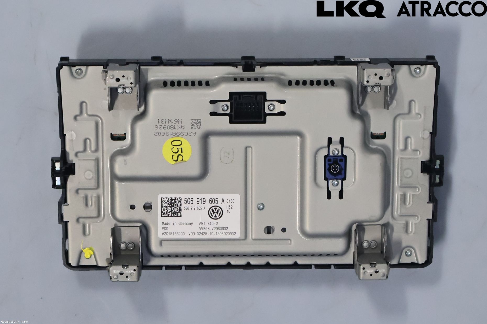 Volkswagen VW GOLF SPORTSVAN 15-20 Multifunktionsdisplay