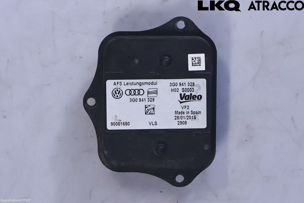 Volkswagen VW PASSAT 15-19 Styrenhet Strålkastare