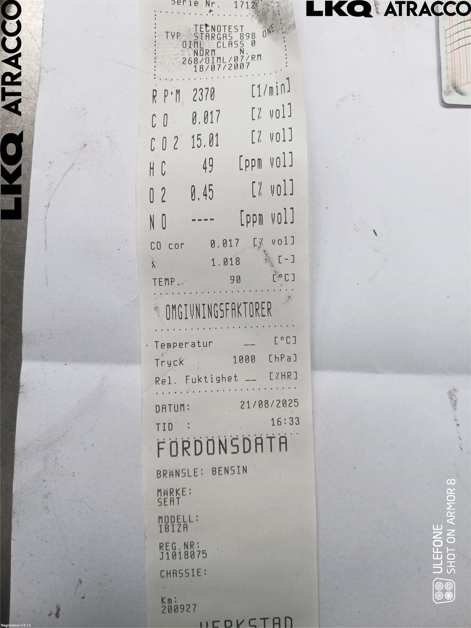 Seat IBIZA IV 08-16 Motor Bensin