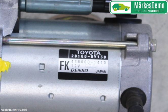 Toyota YARIS XP130 15-20 Startmotor