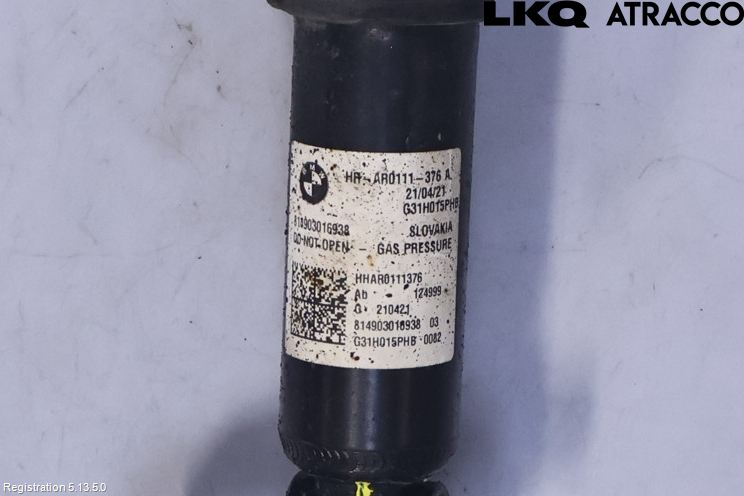 BMW 5 G30/G31/F90 17-23 Fjäderben Bak Vänster