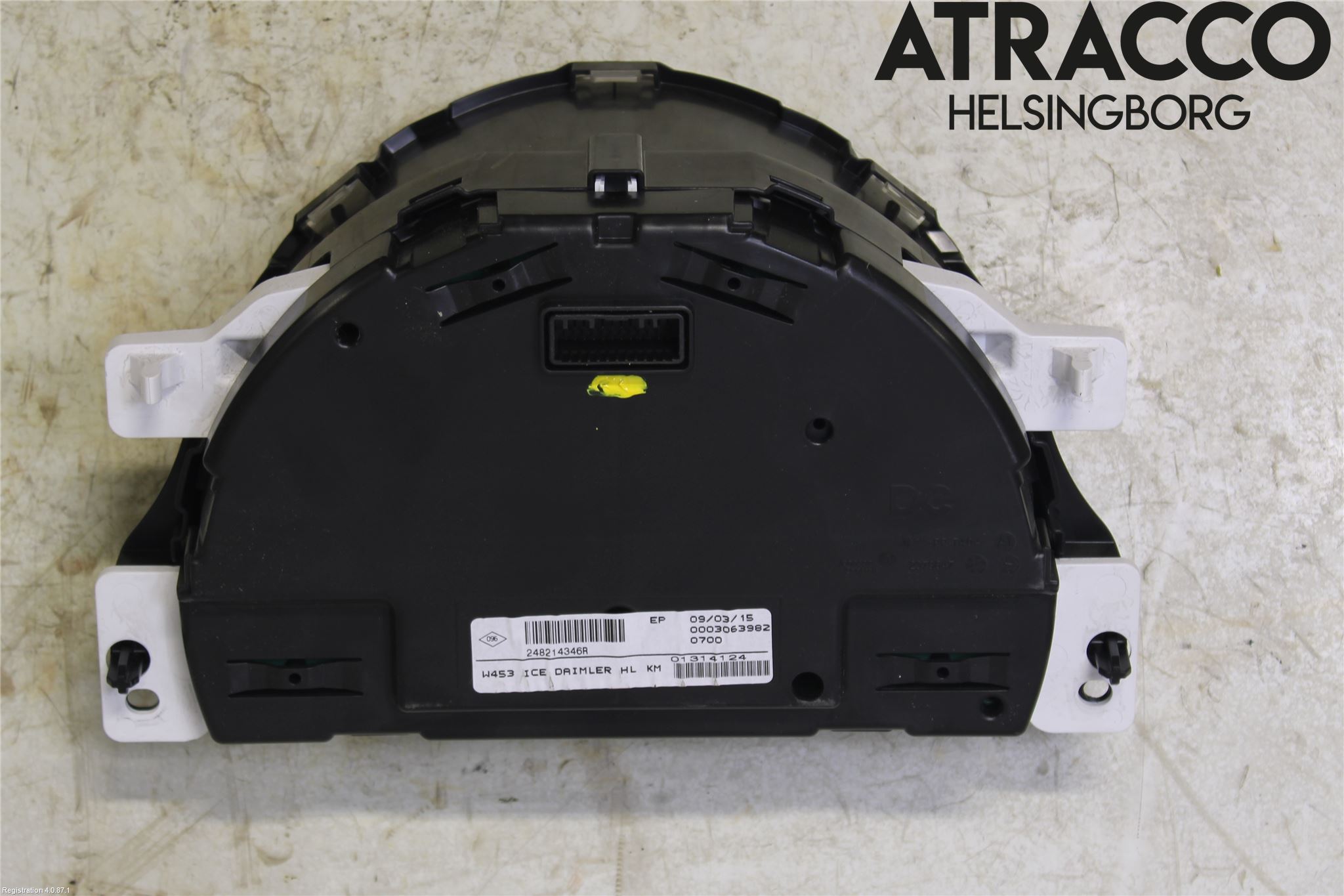 Smart FORFOUR 14-22 Instrument Komb