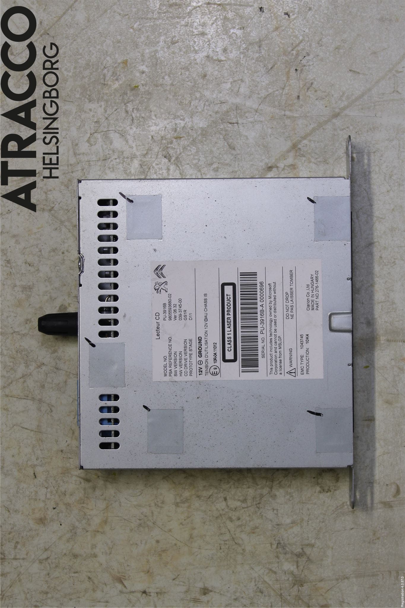 Peugeot 308 14-21 Cd Växlare