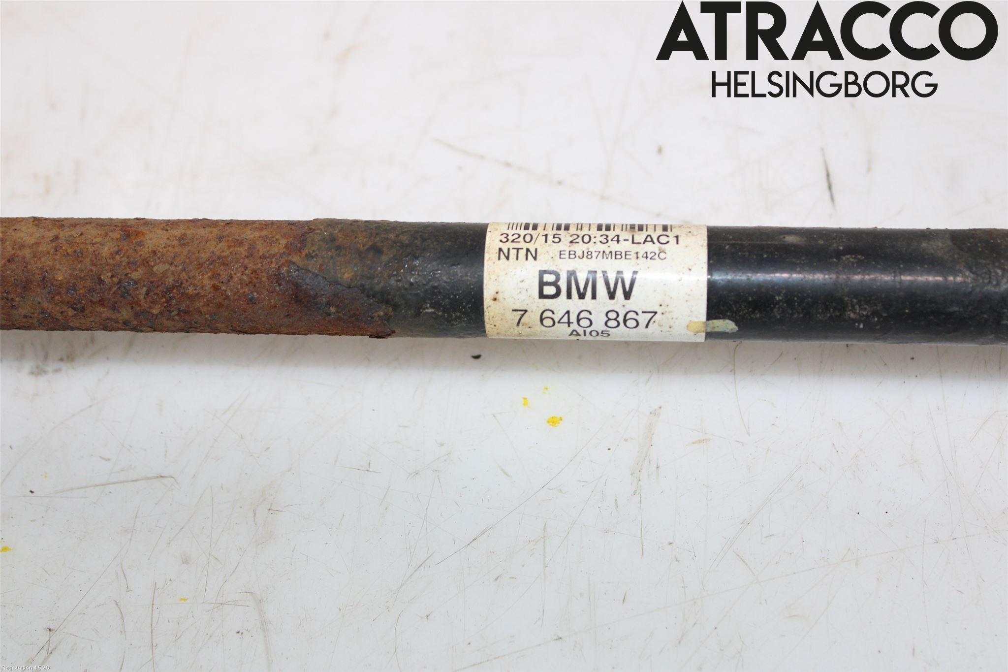 BMW X1 F48 15-22 Drivaxel Bak Höger