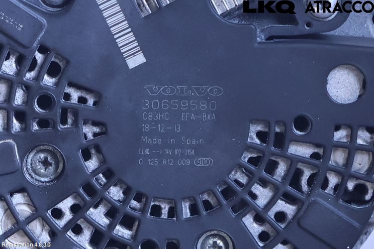 Volvo V60 19- Generator