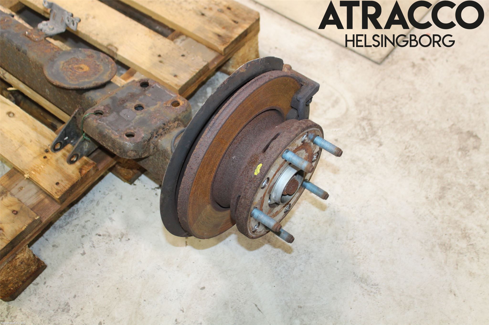 Ford TRANSIT SKÅP/BUSS 14-22 Bakaxel