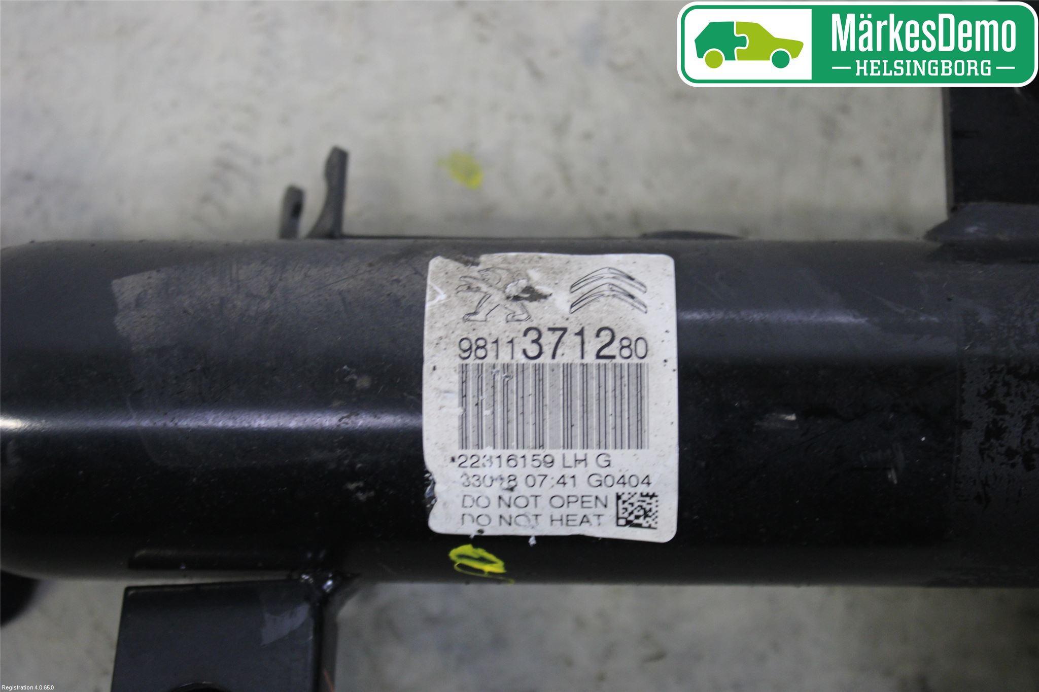 Citroen COTROEN C3 17-24 Fjäderben Fram Vänster