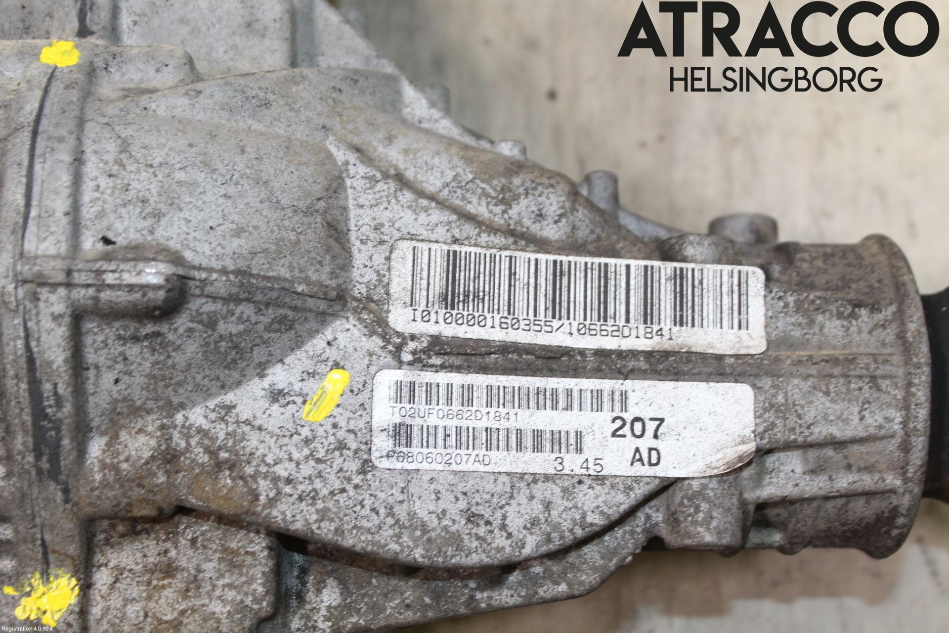 Jeep GRAND CHEROKEE 10-20 Framvagn Diffrential