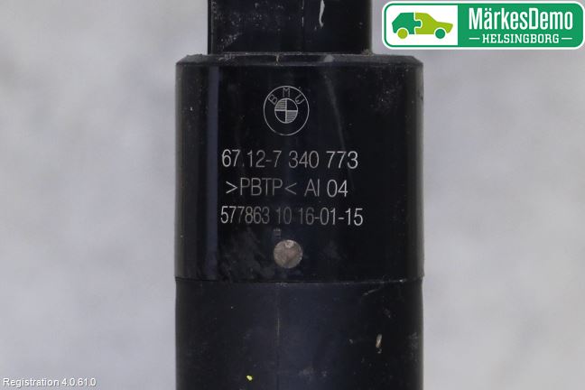 BMW X5 F15 13-18 Spolarpump Högtryck